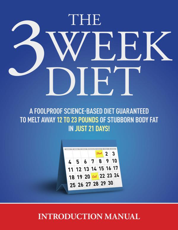 3 week diet plan pdf free download for windows 7